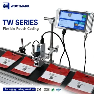Imprimante jet d'encre industrielle en ligne, imprimante de marquage de codes par pulvérisation continue entièrement automatique pour chaîne de montage - Product Image 5