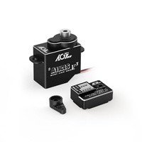 Servo RC Metálico AGFRC A11CLS V3 Programable de 1.4KG y 0.050s con Motor Sin Núcleo CNC de Alta Velocidad, Rodamientos de Bolas y Modulación de Ancho de Pulso