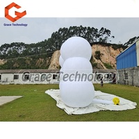 Arche de ballons gonflables personnalisée avec lumières LED, arche de nuage gonflable pour événements pour décorations