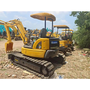 รถขุดขนาดเล็ก KOMATSU PC35MR น้ำหนักใช้งาน 3 ตัน พร้อมหัวขุด ยางตีนตะขาบ เครื่องจักรก่อสร้าง - Product Image 4