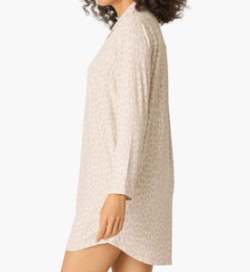 Camisón de Dormir Transpirable con Estampado Personalizado para Mujer, Elegante Camisón de Dormir, Pijama, Camisón de Lujo con Estampado de Leopardo - Product Image 2