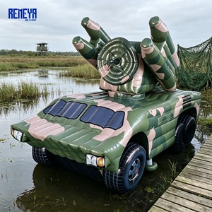 Véhicule radar gonflable REMEYA pour un déploiement rapide sur le terrain, offrant un temps de gonflage et un angle de canon réglables pour l'entraînement - Product Image 1