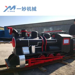 Kereta Mini 2024 dengan rel perjalanan di kereta api untuk anak dewasa wahana kereta turis