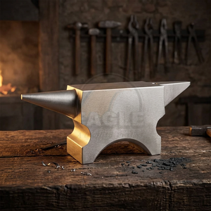 Enclume à double corne en acier inoxydable Eagle avec base incurvée 0,450 kg Modèle 14.0211 pour façonner, plier et former le métal pour bijoutier - Product Image 3