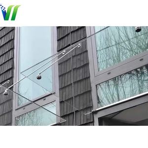 Techo de Cristal Laminado Transparente para Exteriores, Toldo de Seguridad para Techos Planos, <span class=keywords><strong>Precio</strong></span> Competitivo para Escaleras y Almacenes - Product Image 2