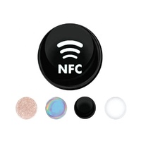 Etiquetas de mesa de restaurante personalizadas pegatinas de menú QR code NFC