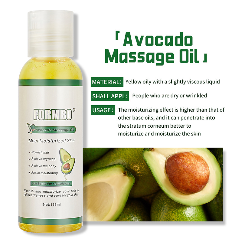 Avocado massage oil