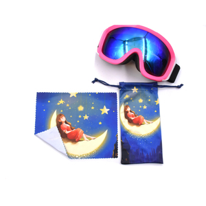 Poche d'emballage en verre souple <span class=keywords><strong>pour</strong></span> lunettes Lentille en <span class=keywords><strong>microfibre</strong></span> Nettoyage de l'écran Sac de cordon <span class=keywords><strong>pour</strong></span> lunettes - Product Image 2