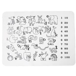 Tapis créatif en silicone personnalisé pour graffitis, imperméable, motif dessin animé, pour enfants, cadeaux d'anniversaire, de Noël, jeux à domicile - Product Image 4