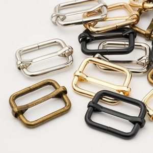 Metal Buckles Adjustable Slide For Purse Bag Hardware Making Supplies <b>Backpack</b> Replacement Hardware Pin Strap Buckle - Product Image 5
