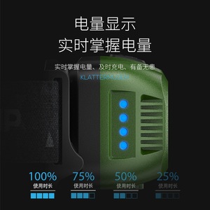 Lampe frontale à détecteur de mouvement SMILING SHARK, rechargeable par USB, LED, pour la course nocturne, la randonnée, le camping - Product Image 2