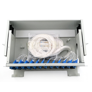 Divisor de unidad ODF de distribución de fibra de alta densidad extraíble 3U 1x96 FDN SC UPC Montado en Rack para redes de comunicación óptica - Product Image 3