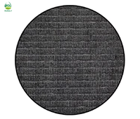 Bavoirs de tatouage dentaires professionnels jetables de 13 "x 18" bavoirs de patient noirs imperméables à 3 plis pour l'art corporel et les cliniques dentaires
