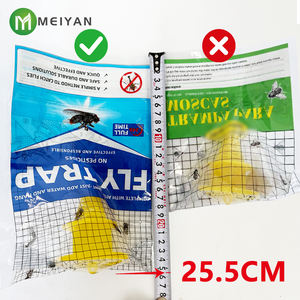 Trappola per Mosche Appesa, Sacchetto Cattura Insetti da Giardino, Grande Sacchetto per Catturare Moscerini della Frutta - Product Image 4