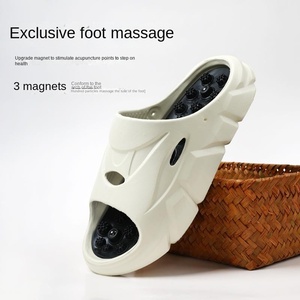 Zapatillas de masaje de verano para hombre con puntos de acupuntura en las plantas de los pies, sandalias refrescantes y saludables, zapatillas de playa para hombre - Product Image 1