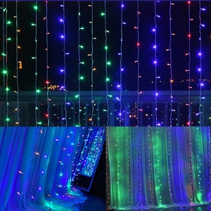 3x 1M/3x 2M/3x3M Tenda Della Stringa di Rame LED Luci Hanno un colorato luci Di Natale vacanza luci luci della festa del mondo - Product Image 4