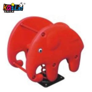 Enfants Dessin Animé Animal <span class=keywords><strong>Ride</strong></span> Sur Jouet Aire De Jeux Extérieure En Plastique Cheval À Bascule À Ressort - Product Image 4