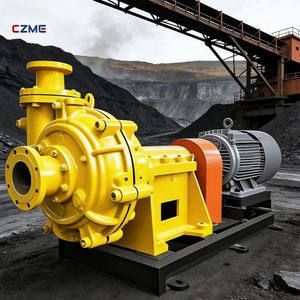 ปั๊มส่งของเหลวแบบแนวนอน CDHB 6/4 8/6 10/8 ปั๊มส่งตะกอน ปั๊มสำหรับส่งของเหลวความเข้มข้นสูง ผู้ผลิตปั๊มสำหรับส่งของเหลว - Product Image 1