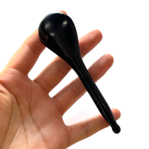 100% natürlicher Bian Stein Gua Sha Löffel Körper massage gerät Jade Mineral Gesicht Gua Sha Werkzeug Massage Guasha Werkzeug Akupunktur Punkt Stift - Product Image 1