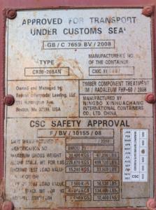Used 20GP <b>Shipping</b> Container Standard Dry <b>Box</b> For Sea Transportation And Storage - Product Image 6