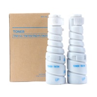 Cartouche de Toner noire h-two TN114 Tn 114, pour Konica Minolta polarhub Di1611 2011 B7516 210, 5 pièces