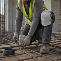 Genouillères antidérapantes certifiées CE pour chantier, résistantes à l'usure, pour la rénovation de bâtiments et les travaux de genouillères prolongées