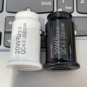 شاحن سيارة بمنفذ USB مزدوج 20 واط QC3.0 PD ، ولاعة سريعة ، من أجل OPPO Vivo Mi - Product Image 2