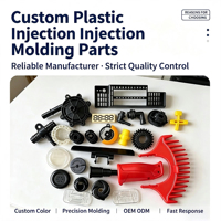 Komponen Industri OEM ODM dari Plastik Cetak Injeksi Presisi Tahan Aus yang Dibuat dari Bahan Nylon POM PP PTFE
