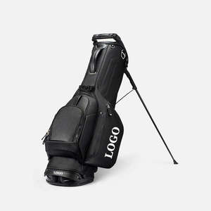 Bolsa de Golf con Textura de Cuero, Premium, Múltiples Bolsillos, Logotipo Personalizado, Duradera, Ligera, para Carrito de Golf, Venta al Por Mayor, OEM - Product Image 1