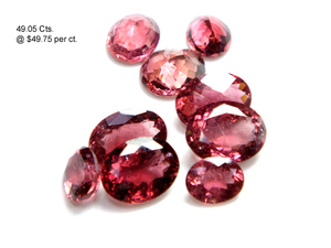 Lupa de corte ovalado facetado de turmalina rosa de la mejor calidad, calidad limpia, grado de exportación, piedras preciosas curativas sueltas a precios a granel - Product Image 4