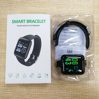 Livraison gratuite fabricant de marque smartwatch 116 plus montre Fitness montre Tracker
