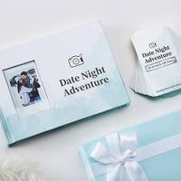 Jeu de cartes personnalisé 40 idées pour couples Date Night jeux à gratter pour couples avec album photo d'aventure livre