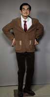 Sculpture réaliste en résine de taille humaine du célèbre Mr Bean, faite à la main, en vente