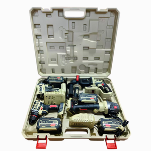 Kit Combinado de Taladro y Destornillador Eléctrico 4 en 1 FengBao, Venta Directa de Fábrica, Incluye Martillo Eléctrico y Herramienta Tipo Hoz - Product Image 2