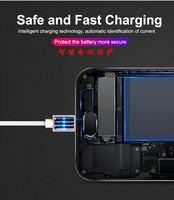 Cable Micro USB de carga rápida, Cable de carga rápida de 1M, 1,5 M, 2M y 3M para Samsung S6, Xiaomi, tabletas y teléfonos móviles