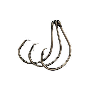 <span class=keywords><strong>Hamecon</strong></span> Circle Hook 6/0 en acier à haute teneur en carbone 3 + 7 14/0-110 #, crochet circulaire en ligne 8210 Non décalé, nouveauté - Product Image 1