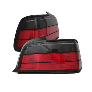 Pour BMW Série <span class=keywords><strong>3</strong></span> E36 92-98 Coupé, <span class=keywords><strong>feux</strong></span> arrière de remplacement rouges/fumés, ensemble pour côté passager et conducteur, 12V, état neuf - Product Image 2