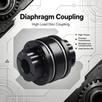 Accouplement à diaphragme SFS JM, couple élevé, acier résistant à la corrosion, compensation de décalage, large gamme d'applications, efficacité, OEM
