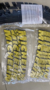 Pegatinas 3D Estéreo de PVC para Llantas de Coche y Moto, Letras Personalizadas, Adhesivos Geniales para Modificación - Product Image 6