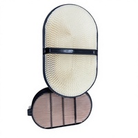 Filtre à air pour chargeuse sur pneus Longgong PF9001000M, construction en nid d'abeille, remplacement pour moteurs Weichai WP10 et Shangchai SC10, haute performance
