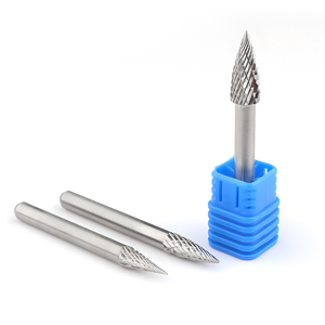 G0616 עץ צורה קרביד בור רוטרי 6mm קצה g מוצק קרביד ברזל שחיקה חריטה