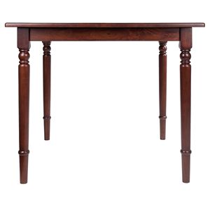DB Mornay Square Dining <b>Table</b> Customizable <b>Walnut</b> for Bedroom Office Workshop Home Villa Park Use - Product Image 2