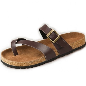 <span class=keywords><strong>Sandalias</strong></span> para <span class=keywords><strong>hombre</strong></span> con suela de corcho y correa cruzada - Product Image 5
