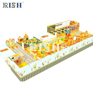 Piscina de Pelotas de Espuma con Tobogán, Diseño Personalizado con Temática del Oeste de Estados Unidos, Equipo de Juegos Interior para Niños con Zonas Interactivas - Product Image 4