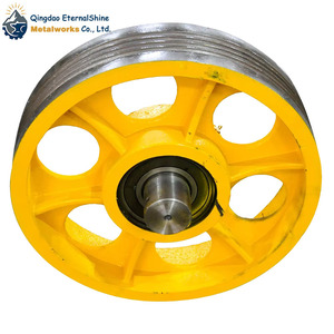 Phụ tùng thang máy ES bán chạy: Bánh xe kéo cáp ngược, cân bằng trọng lượng, dùng cho khách sạn, nhà bếp, siêu thị, cửa ra vào, công viên - Product Image 3