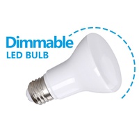 Boîtier en aluminium en plastique à économie d'énergie Dimmable 490lm 7W E26 E27 BR20 BR30 BR40 Ampoule LED pour la maison