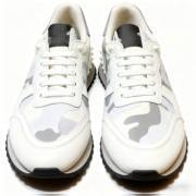 Zapatillas de Running Unisex Rock Runner de Diseño, Parte Superior de Cuero Genuino, Entresuela de Malla, Suela Exterior de EVA, <span class=keywords><strong>Triple</strong></span> Negro, Blanco, Beige, Verano - Product Image 5