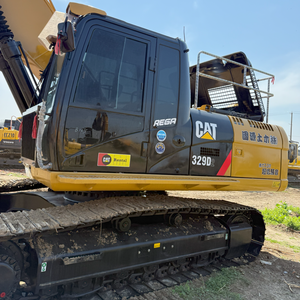 Gran oferta usada Caterpillar CAT329D2L Excavadora hidráulica sobre orugas buenas condiciones con componentes originales de núcleo grande rodamiento de bomba - Product Image 5