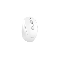 Mouse Ergonomis DPI Tiga Kecepatan yang Dapat Disesuaikan, Mouse Komputer Nirkabel USB 2.4G untuk Penggunaan Laptop