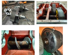 Piezas de máquina de ladrillos <span class=keywords><strong>Huang</strong></span> <span class=keywords><strong>Cheng</strong></span>: Par de engranajes, Reductor, Perno, Boca de máquina, Eje principal de Shaanxi - Product Image 2